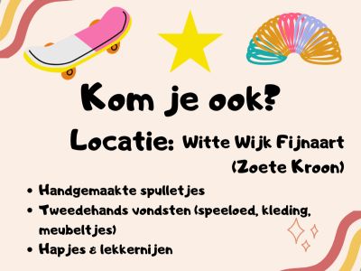Gezellige tuintjesmarkt in de Witte Wijk