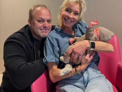 Geboorte kleinzoon voor familie Bauer