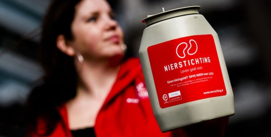 Collecte Nierstichting brengt €1.975,- op