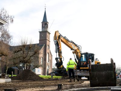 Kerkring is op de schop: onderhoud met oog voor bereikbaarheid