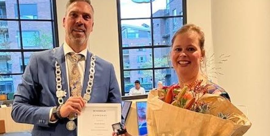 Erepenning voor Silvana Vermunt